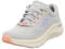 Skechers Femme Arch FIT 2.0 BIG League Basket, Garniture Corail Pervenche Gris Clair, 40 EU