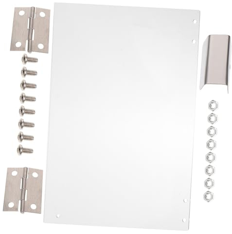 MILISTEN Pvc Türpanel Für Popcornmaschine Klar Verstärktes Pvc-material Geeignet Für Kommerzielle Popcornmaschinen Einfach Zu Installieren Passform Für Optimale Sicht Und Schutz