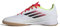 adidas Unisex F50 League Football Boots Indoor Fußballschuhe, Cloud White/Core Black/Solar Yellow, 40 EU