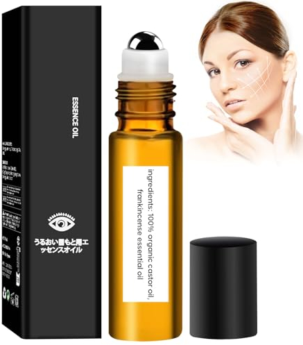 Augenserum gegen augenringe,Eye Natural Augenroller gegen Falten,Under Eye Roller mit Rizinusöl,Augenroller,Augen Roll-On,Augencreme gegen falten und augenringe,Augenpflege,Augenringe Entfernen