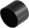 TA-VIGOR 4Pcs Rubber End Caps, 42mm ID Round Flexible Screw End Caps Thread Protectors, Black Vinyl Bolt Covers Rubber Covers for Screws, Tubes, Cables, Wires, etc