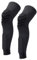 PATIKIL XL Knie-Waden-Pads, 2er-Pack Kniebandagen Pad Kompressionsbeinärmel Schützende Waden-Schienbeinschoner für Jugendliche Erwachsene Fußball Basketball Baseball, Schwarz