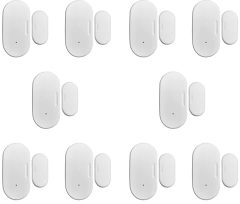 ISTOVO 10X Tuya Zigbee Door and Window Sensor Smart Automation Security Protection APP Alarm Remote Real-Time Push
