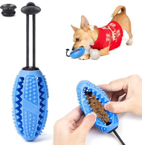 QGGTQG Hundespielzeug Intelligenz, Kauspielzeug für Hunde, Starker Naturkautschuk und Zahnpflege, Kleine und Große Hunde Hundespielzeug Unzerstörbar