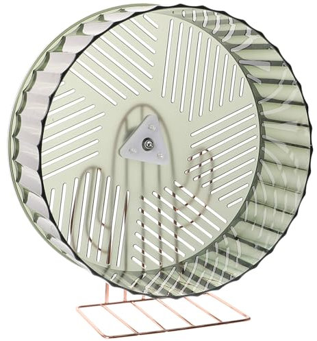 Sosoport Chinchilla-laufrad Für Hamster Leises Rattenlaufrad Stabiles Hamsterlaufrad Kompaktes Chinchilla-laufrad Kleine Mäuse Laufrad Für Käfig