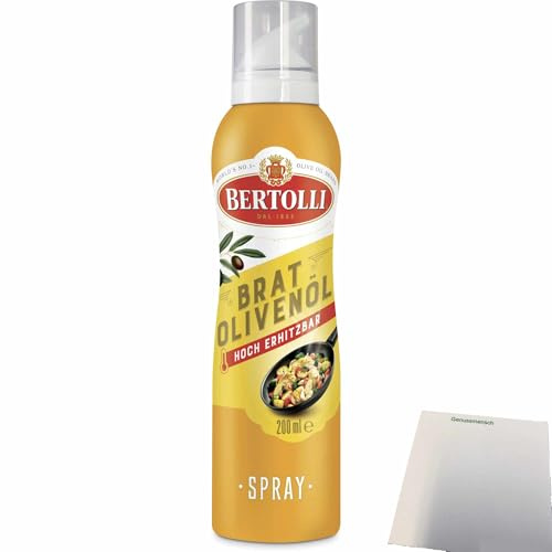 usy Bundle für Bertolli Bratolivenöl Spray (200ml Flasche) + usy Block