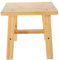 Garneck Taburete bajo de bambú Fregadero Lavabo baños despensa Cocina banqueta rústica tambalearse seco Taburete Antiguo Chair no Banco Madera Taburete pequeño Banco para pequeños