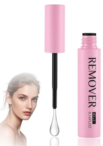 Gentle Lash Glue for Eyelash Extensions - Fast-Acting Non-Irritating Bond & Seal Remover, Safe for Sensitive Eyes, Quick & Easy At-Home Lash Glue Removal for Individual & Cluster Lashes (A)