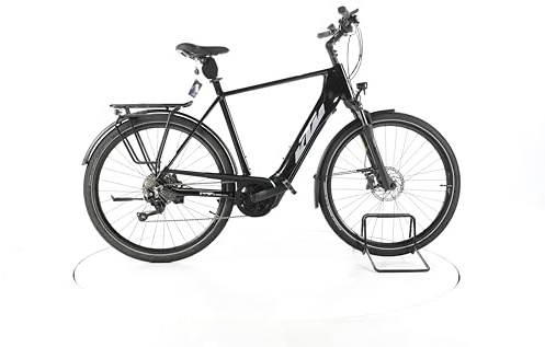 KTM E Bike Macina Tour CX 610 Nyon Trekking E-Bike Herren 28 Zoll Elektrofahrrad, Bosch 85 Nm 625 Wh, 10 Gänge, Hydraulische Scheibenbremse 187-196 cm schwarz (Generalüberholt)