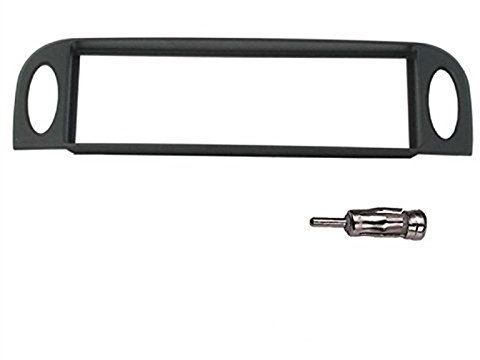 Sound-way Kit Montage Autoradio, Cadre Façade 1 DIN, Adaptateur Antenne, Compatible avec Citroen C5