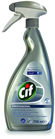 Cif Professioneller Flüssigreiniger für Edelstahl, 1 x 750 ml
