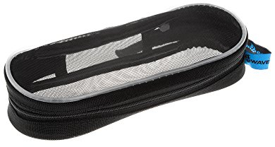 Mad Wave M0703 01 0 00w Funda para Gafas, Unisex Adulto, Negro/Azure, Talla única