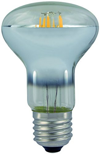 AdLuminis LED Reflektor-Lampe R63 E27 Fassung, klar, 6W, 550 Lumen, Energiesparlampe ersetzt Glühlampe 46W, E
