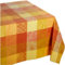 Garnier-Thiebaut Tischdecke MILLE COULEURS Damast soleil 89 x 89 cm