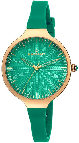 Radiant Quartz Women's Analog Watch with Rubber Strap RA336617, Strap
