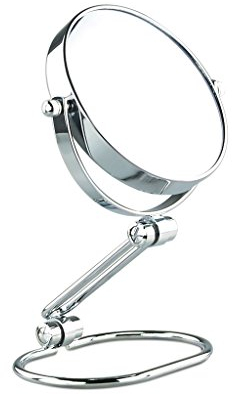 Desktop Make-up Spiegel Reise Spiegel Falten Spiegel Portable Duplex Make-up Spiegel Falten Spiegel Zoom 5X Spiegel