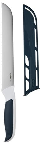 Zyliss E920208U Comfort Brotmesser, Edelstahl, Weiß
