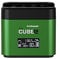 Hähnel - ProCube 2 - DSLR Duo Charger - for FujiFilm - EU/UK/USA Plug - Charger for Fuji NP-W126S, NP-W235 batteries - Built-in USB Charging Ports & AA Slots