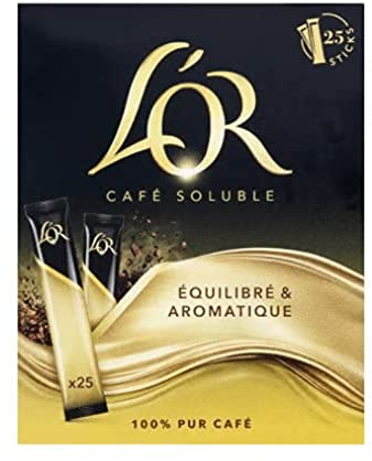 L'Or Café Soluble 25 Sticks Classique