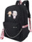 Roffatide Anime Re:ZERO -Starting Life in Another World Emilia Natsuki Subaru Rucksack, Laptop-Büchertasche mit USB-Ladeanschluss und Kopfhöreranschluss
