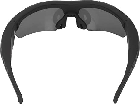 Gafas de Sol con Vídeo, Gafas con Cámara HD 1080P con Lentes Polarizadas, Soporte de Tarjeta de Memoria 256G, Batería 320mAh, Puerto USB, Gafas Inteligentes para Conducir, Montar Y Pescar(Negro)