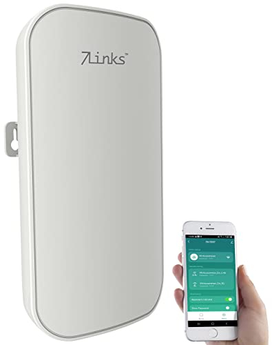 7links Outdoor WLAN Verstärker: Outdoor-WLAN-Repeater, 1.200 Mbit/s, Dual-Band Versandrückläufer (Repeater aussen, mit Elesion, Internet)
