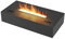 Quemador de Etanol, Inserto de Chimenea Portátil. Casete con Bloque de Combustión. Simple Box 400 1L con Sistema de combustión Seguro. Cámara de combustión SIMPLE fire (400 x 200 x 80 mm Negro, 3 kW)