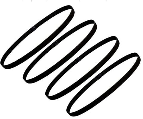 4 Stück Haarband Herren,Stirnband Sport,Haarbänder,Stirnband Kinder,Haarband Dünn,Haarreif Männer,Hair Band,Haarband Schwarz,Sport Stirnband Frauen,Haarband Schmal für Jungs Frauen Yoga