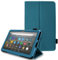 Custodia per tablet Fire HD 8, in pelle PU, con cinturino da polso [sleep/wake] per Amazon Fire HD 8 / HD 8 Plus/HD 8 Kids/Kids Pro 2024 2022 2020 / 14a 12a 10a generazione [verde smeraldo]