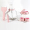 Geylo Jouets érotiques Roses Set BDSM en Cuir Bondage féminin Jouets sexuels Menottes Jeux érotiques Exotiques Fouet Jouets érotiques pour Adultes