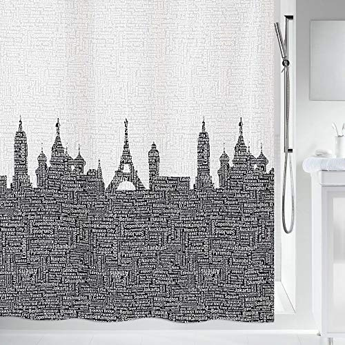 Spirella Urban Duschvorhang 180x200,