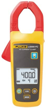 Fluke A3000 FC Zangenmessgerät Strom CAT III / 400A ac, DKD/DAkkS-kalibriert