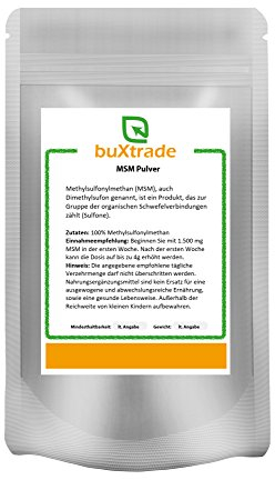 2 x 500 g MSM Pulver Methylsulfonylmethan Dimethylsufon 1kg
