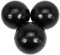 Obut Match Pétanque-Kugeln, 0 Riefelung, Schwarz, 75 mm, Schwarz , 700g