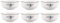 Villeroy & Boch VIEUX LUXEMBOURG Lot de 6 bols à dessert en porcelaine Blanc/bleu 400 ml