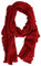 Invero, Merino Schal Lilly, 100% Wolle (Granat)