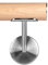 Deutsches Ahorn Holzhandlauf Ø 42,4 mm Wandhandlauf 180 cm 2 Halter flach