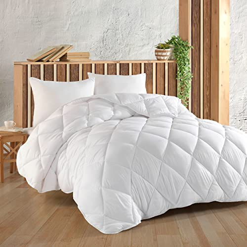 Mixibaby Steppdecke Mono Bettdecke 4-Jahreszeiten Ganzjahresdecke 135x220 155x220 200x200 200x220, Größe:200cm x 220cm + 2 Stück 80cm x 80cm