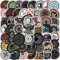 AUCEKO 100 Stück Wikinger-Totem Aufkleber Pack Viking Totem Sticker Set wasserdichte Vinyl Sticker für Laptop Kinder Autos Motorrad Fahrrad Skateboard Gepäck Koffer Computer Aufkleber Graffiti Decal