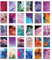 TuYines Postkarten Set,Moderne Postkarte,Abstrakte Postkarte, Künstlerische Postkarten,Bunte Postkarten,Postkarten Retro zum Thema Liebe, Freundschaft,Postkarte für Kinder