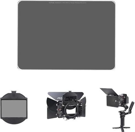 FOTGA Pro Glass Cine 4X5.65 ND8 0.9 Filtro a densità neutra in vetro 3 stop MC Nano Coating Filtro ND spesso 4 mm per lenti opache da 10,2 x 14,4 cm