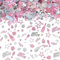 AIVEKE Confettis de Table Happy Birthday - Or Rose Confettis Paillettes Confetti Décoration de confettis pour Anniversaire Mariage Fête