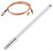 Besttoolifes Fiberglas 5,8 DBi Helium Hotspot HNT Miners Antennen-Kit 860-930 MHz N männliche Schnittstelle RG142 Kabel RP-SMA Adapter Indoor Outdoor kompatibel mit RAK V2 V1 Miner 300
