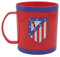 CyP Brands- Atlético de Madrid, Taza, Desayuno, Menaje, Tazas originales, Color rojo, Producto Oficial