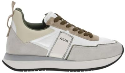 4US by Cesare Paciotti Sean 300, modische Sneaker, Off White Biscuit, 40 EU