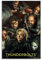 2025 Superheldenfilm Thunderbolts, minimalistisches Vintage-Filmkunst-Pop-Poster, Wanddekoration und Leinwand-Design, Portraitdrucke, 30 x 45 cm, ungerahmter Stil