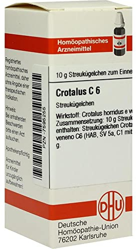 CROTALUS C 6 Globuli 10 g