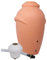Ondis24 Regenwassertonne Wasserbehälter Amphore Terracotta 360L mit Füllautomat