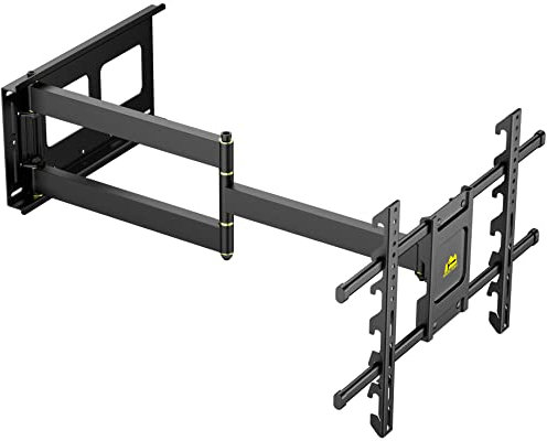 FORGING MOUNT Long Arm Corner TV Mount with Height Setting Full Motion Articulating Wall Mount Bracket with 36 inch Extension for Corner/Flat wall Fits 42-86 TVs,Holds up to 150lbs,VESA 600x400mm