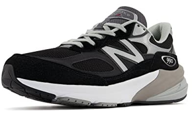 New Balance FuelCell 990 V6 Damen-Sneaker, Schwarz/Schwarz, 40 EU